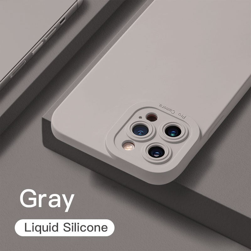 Original Liquid Silicone Phone Case For iPhone