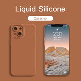 Original Liquid Silicone Phone Case For iPhone