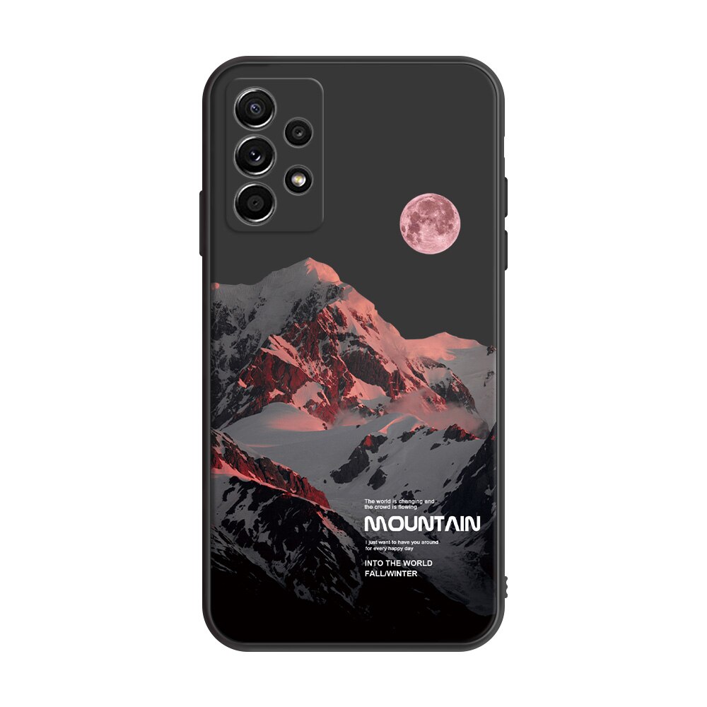 Mountain Moon Phone Case For Samsung Galaxy
