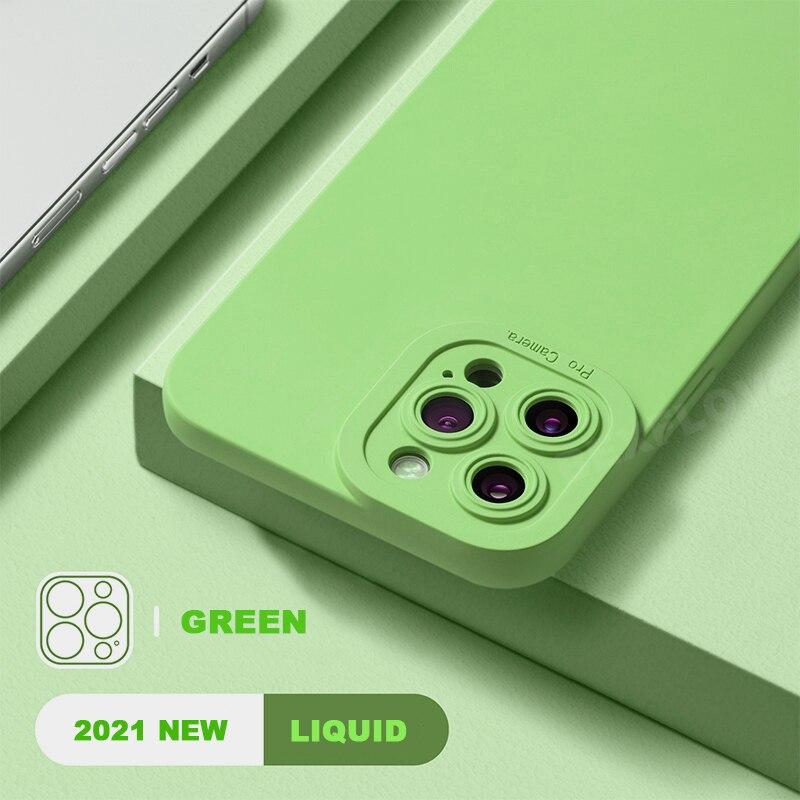 Camera Protection Silicone Case For iPhone