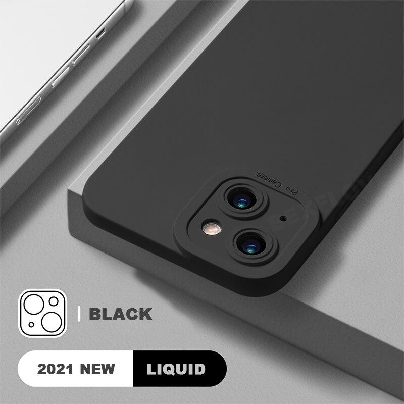 Camera Protection Silicone Case For iPhone