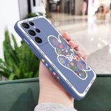 Pattern Rabbit Cat Phone Case For Samsung Galaxy