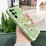 Pattern Rabbit Cat Phone Case For Samsung Galaxy