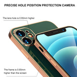 Ultra Thin Plating Luxury Gold Bumper Protection Case For iPhone