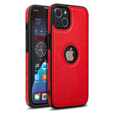 Leather Ultra Thin Slim Case For iPhone