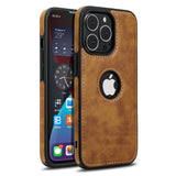 Leather Ultra Thin Slim Case For iPhone