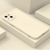 Soft Silicone Solid Color Case For iPhone