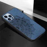 flower pattern classic fabric case for iphone