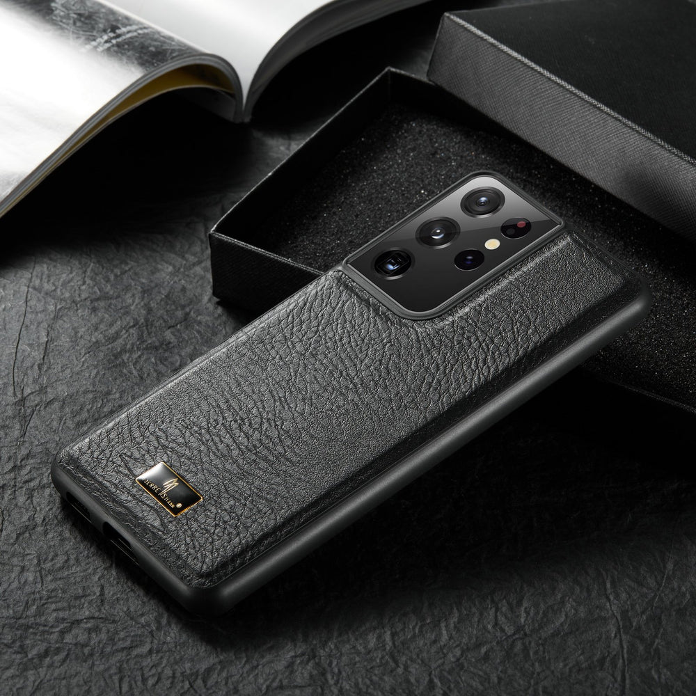 Luxury Leather Phone Case for Samsung