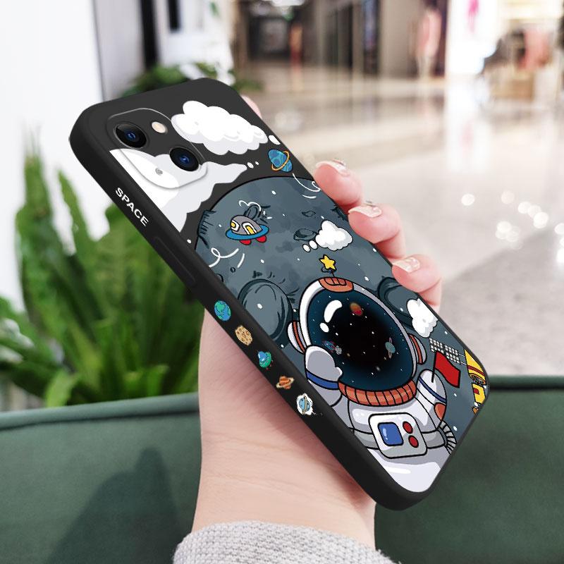 Flag Astronaut Phone Case For iPhone