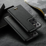 Luxury Leather Phone Case for Samsung