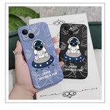 Cruising Astronauts Phone Case For iPhone