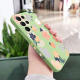 Warm Flowers Silicone Case For Samsung Galaxy