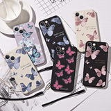 Butterfly Flowers Case For Samsung