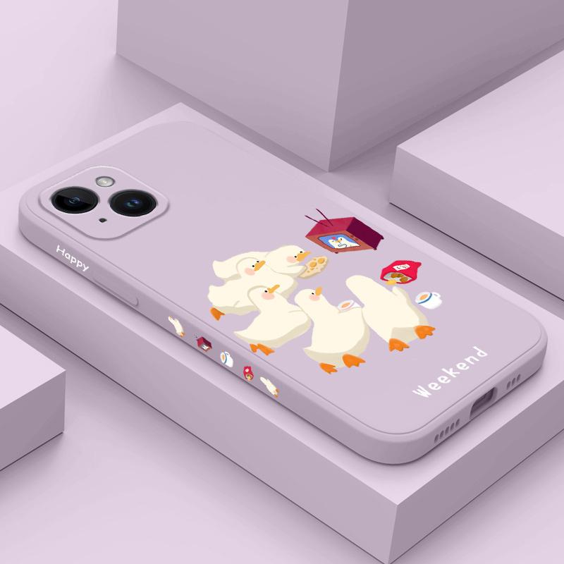 Party Ducklings Phone Case For iPhone