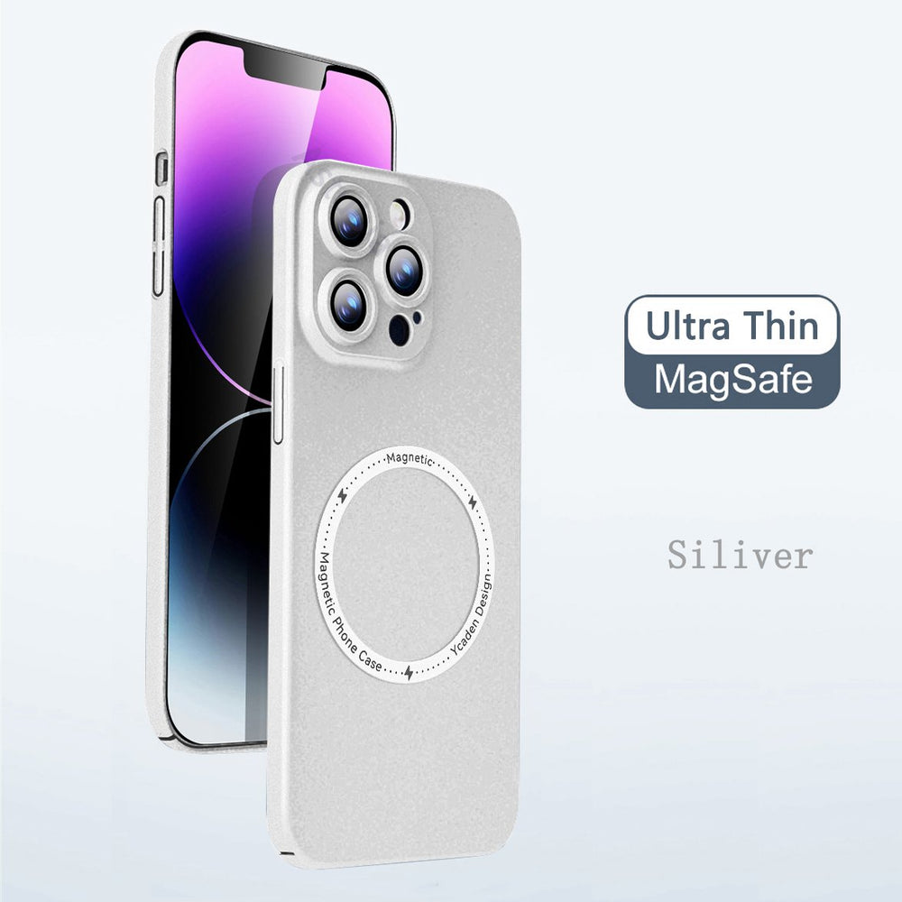 Ultra Thin Matte Magnetic Case For iPhone