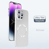 Ultra Thin Matte Magnetic Case For iPhone