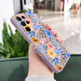 New Flower Silicone Case For Samsung