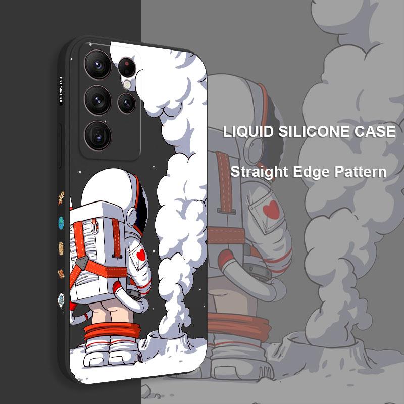 Fun Astronaut Phone Case For Samsung Galaxy