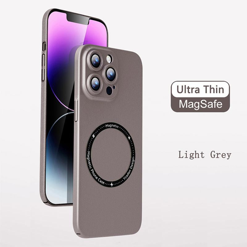 Ultra Thin Matte Magnetic Case For iPhone