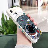 Flag Astronaut Phone Case For iPhone