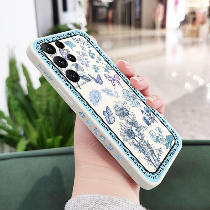 Vintage Flowers Phone Case For Samsung Galaxy