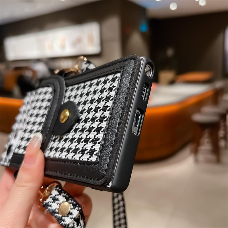 Crossbody Bag Wallet Phone Case for Samsung