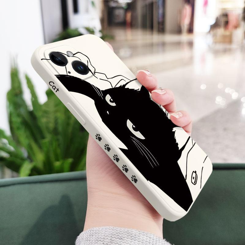 Aggrieved Cat Phone Case For iPhone