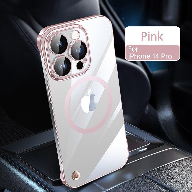 Magnetic Frameless Clear Case for iPhone