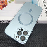 Luxury Magnetic Soft Silicone Case For iPhone