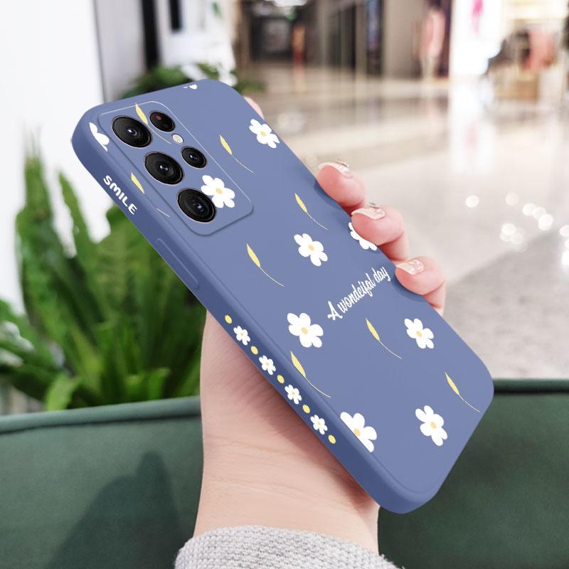 Small Chrysanthemum Phone Case For Samsung Galaxy