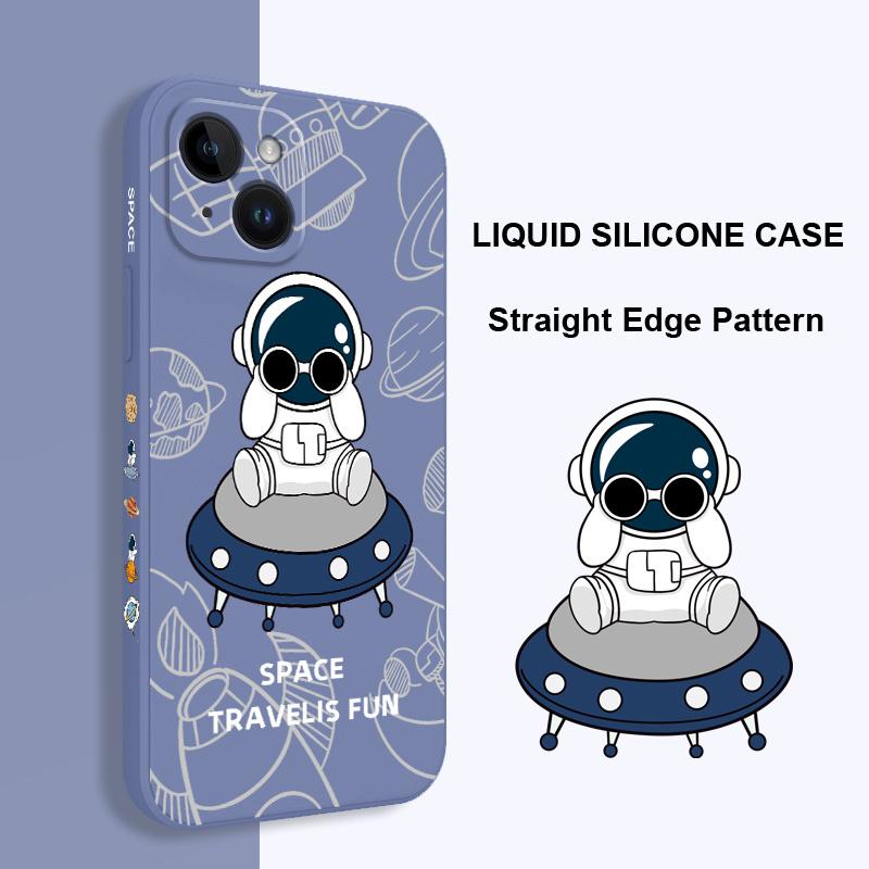 Cruising Astronauts Phone Case For iPhone