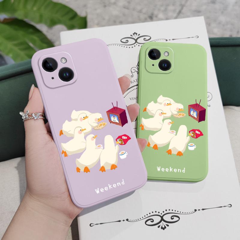 Party Ducklings Phone Case For iPhone