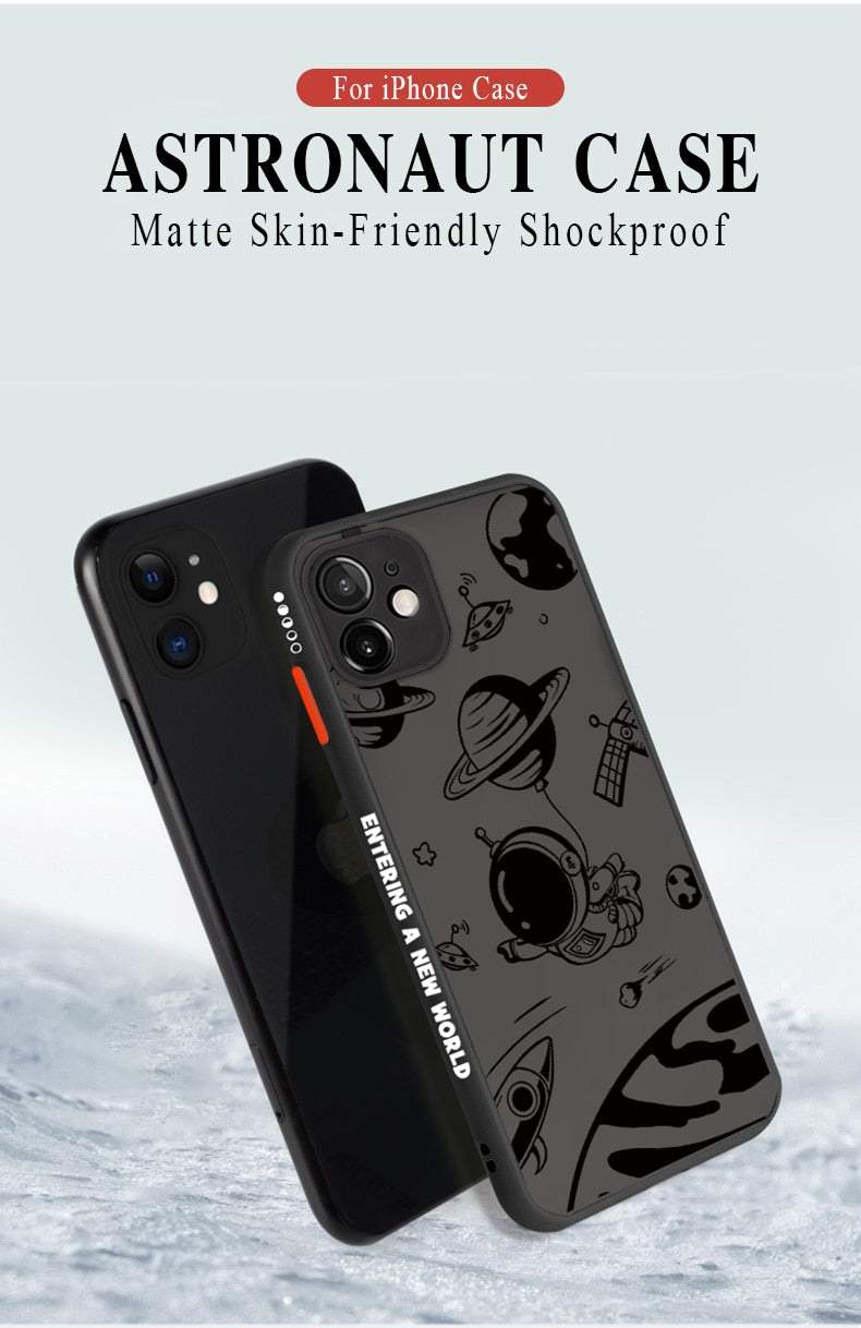 Astronaut Hard Matte Case For Samsung