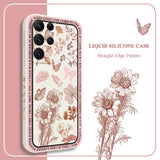 Vintage Flowers Phone Case For Samsung Galaxy