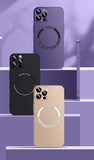 Ultra Thin Matte Magnetic Case For iPhone