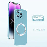 Ultra Thin Matte Magnetic Case For iPhone