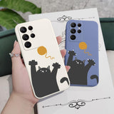 Wool Cat Phone Case For Samsung Galaxy