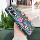 New Flower Silicone Case For Samsung