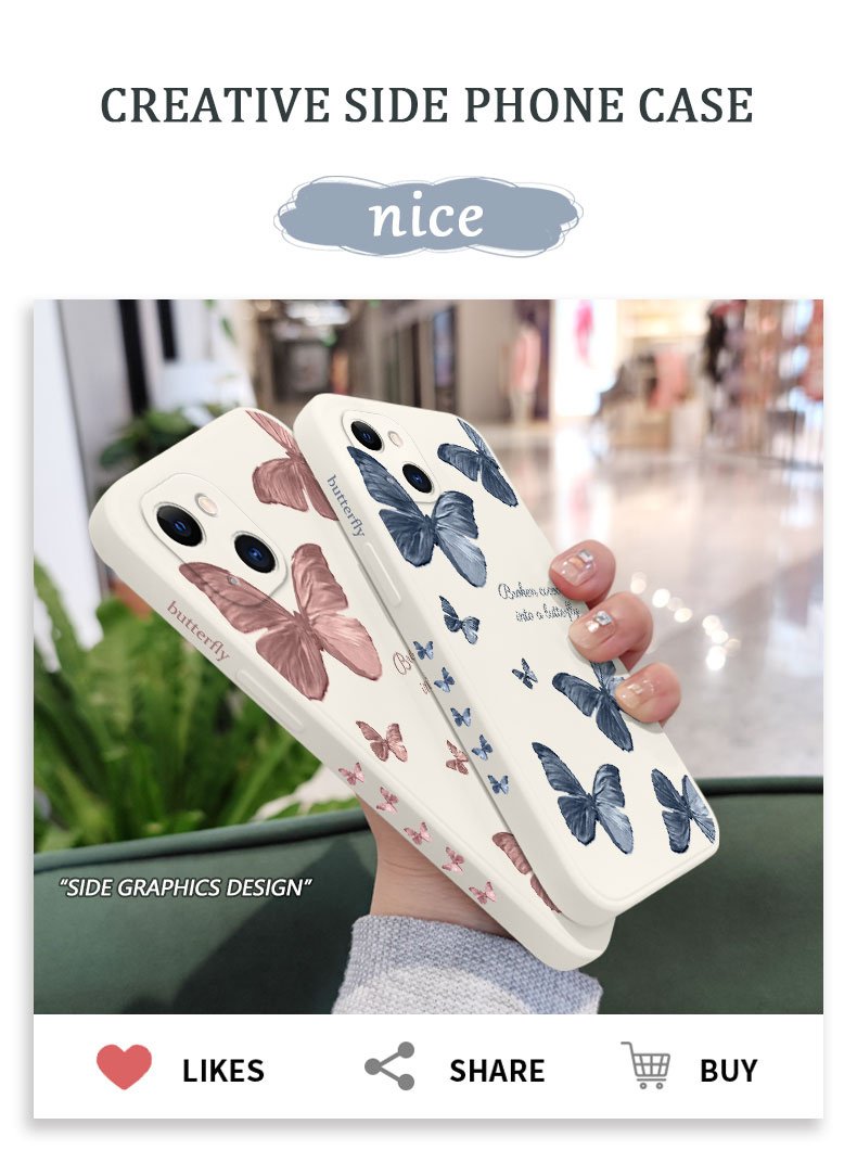 Butterfly Phone Case For iPhone