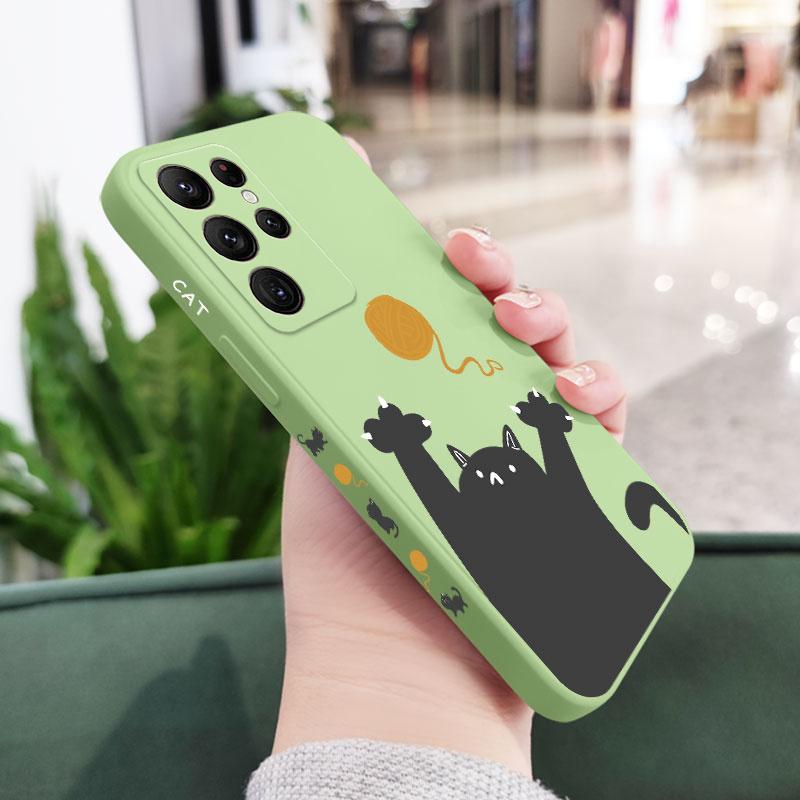 Wool Cat Phone Case For Samsung Galaxy