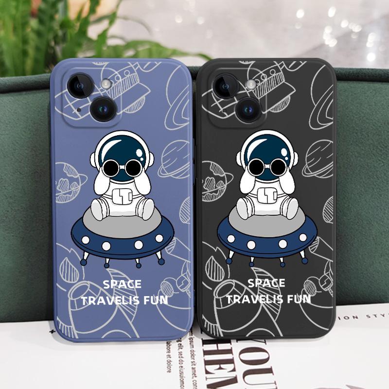 Cruising Astronauts Phone Case For iPhone