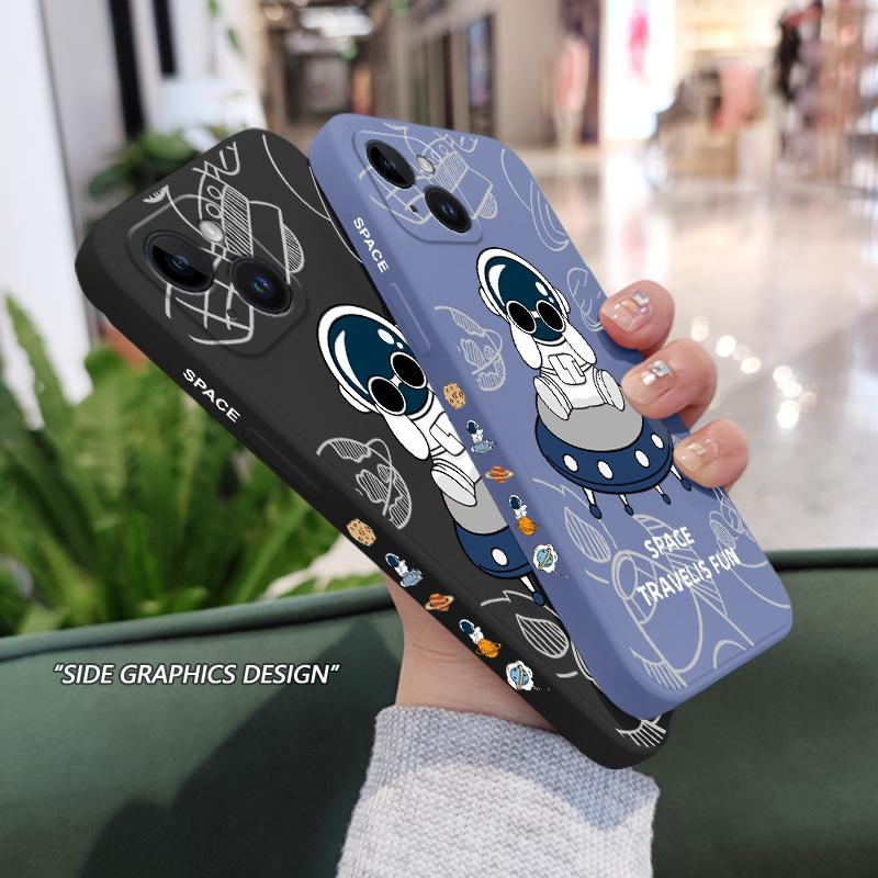 Cruising Astronauts Phone Case For iPhone