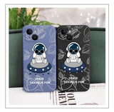 Cruising Astronauts Phone Case For iPhone