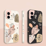 Flowers Silicone Soft Case For Samsung