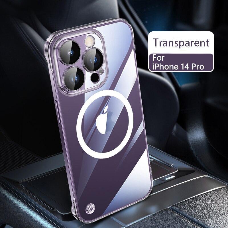 Magnetic Frameless Clear Case for iPhone