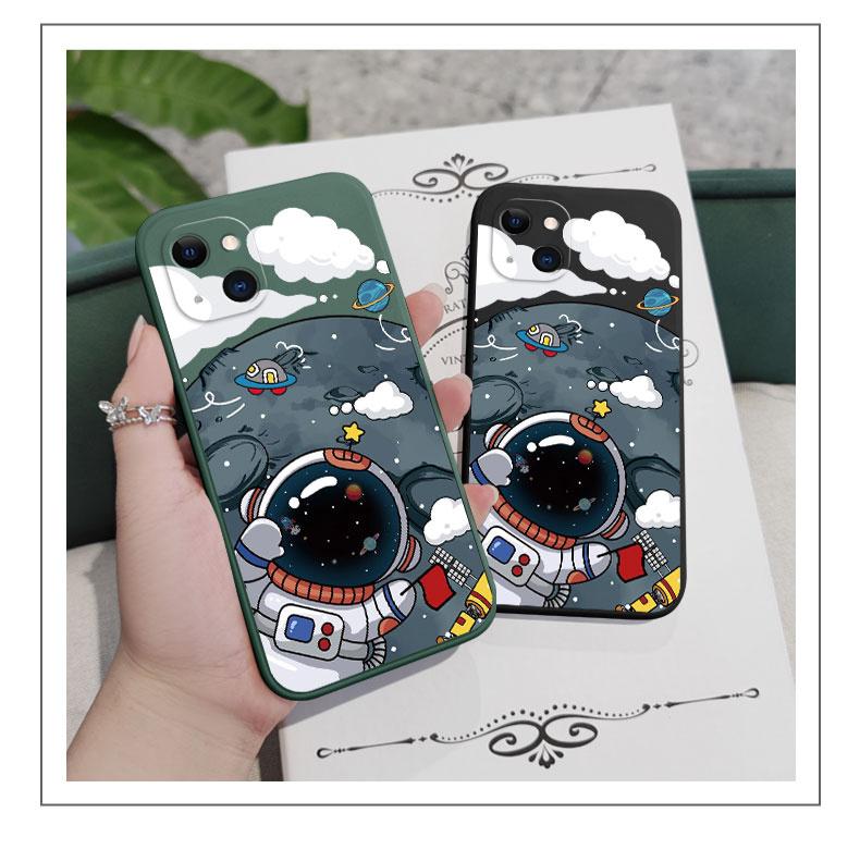 Flag Astronaut Phone Case For iPhone