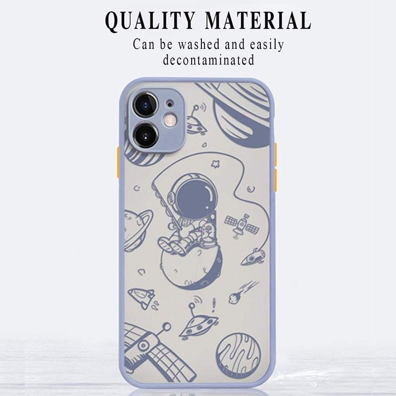 Astronaut Hard Matte Case For Samsung