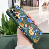 New Flower Silicone Case For Samsung